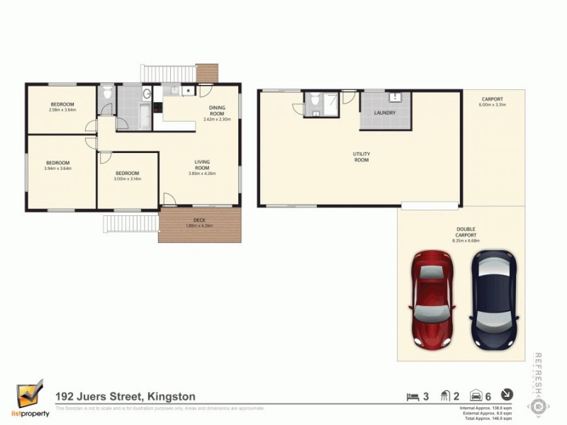 192 Juers St, Kingston QLD 4114 Floorplan