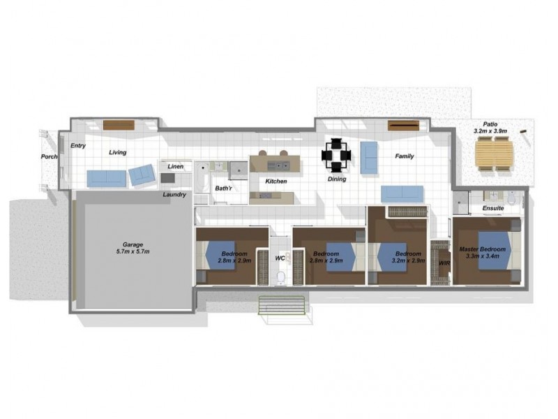 Park Ridge QLD 4125 Floorplan