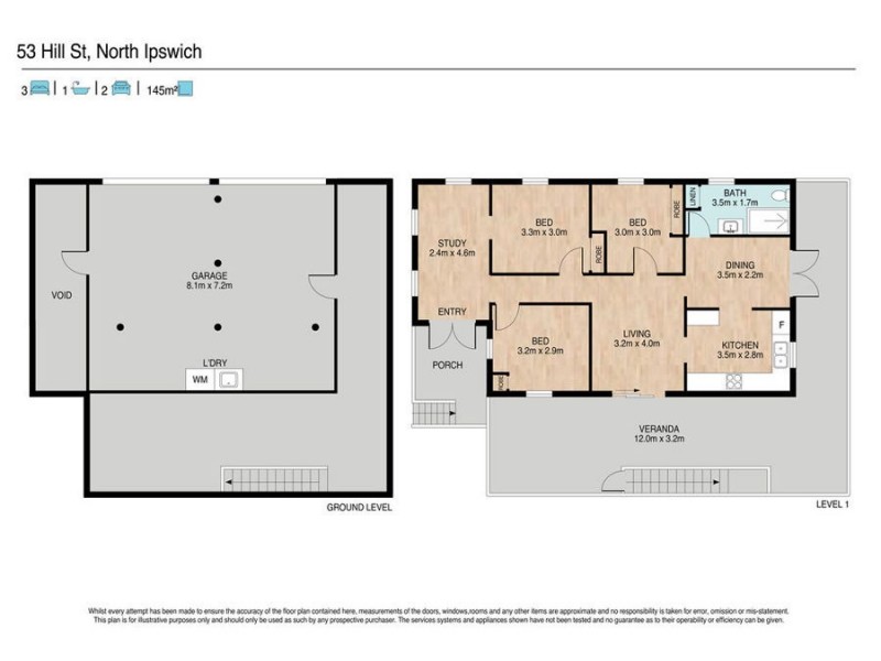 53 Hill Street, North Ipswich QLD 4305 Floorplan