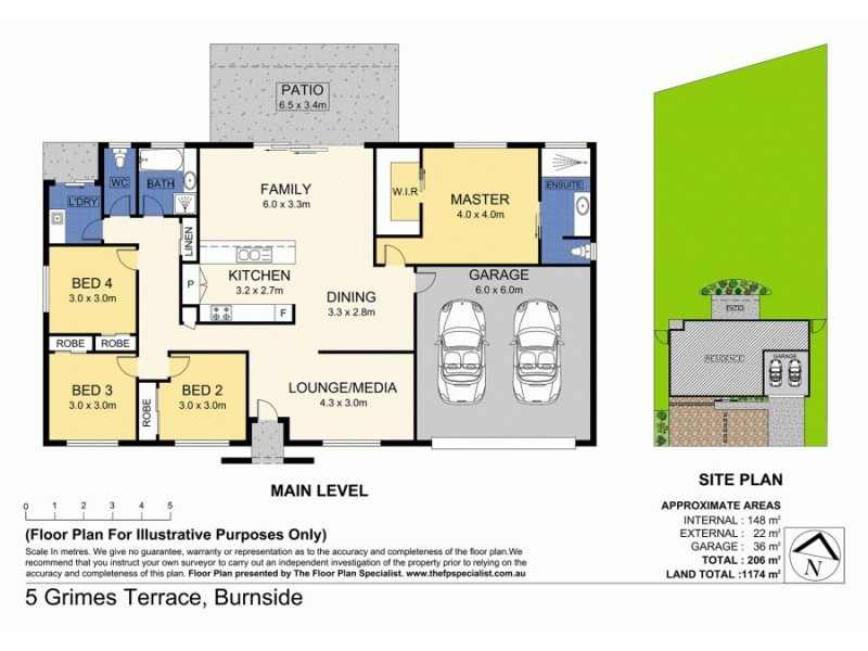 5 Grimes Terrace, Burnside QLD 4560 Floorplan