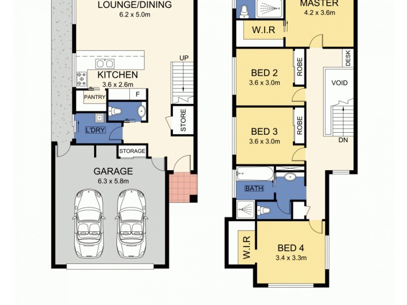 4 Viridian Circuit, Birtinya QLD 4575 Floorplan