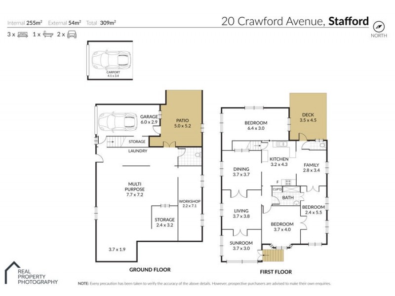 20 Crawford Avenue, Stafford QLD 4053 Floorplan