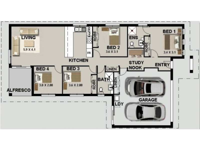 Morayfield QLD 4506 Floorplan