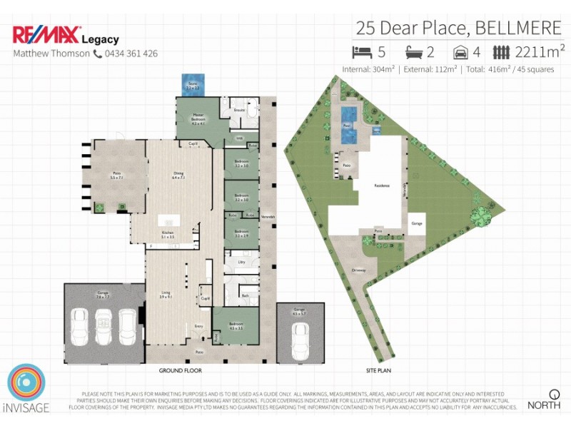 25 DEAR PLACE, Bellmere QLD 4510 Floorplan