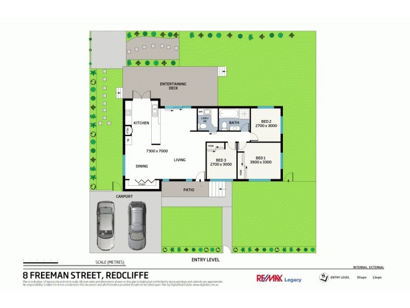 8 Freeman Street, Redcliffe QLD 4020 Floorplan