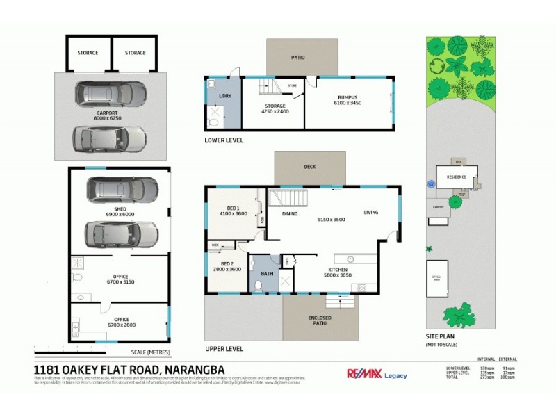 1181 OAKEY FLAT ROAD, Narangba QLD 4504 Floorplan