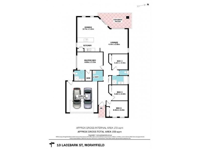 10 Lacebark Street, Morayfield QLD 4506 Floorplan