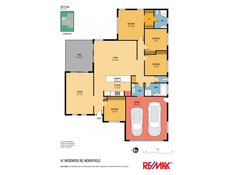 61 Woodrose Rd, Morayfield QLD 4506 Floorplan