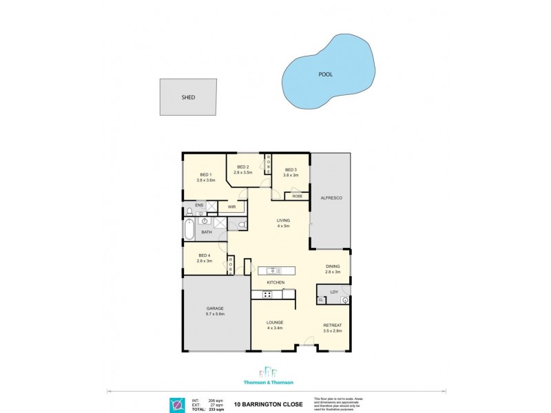 10 Barrington Close, Murrumba Downs QLD 4503 Floorplan