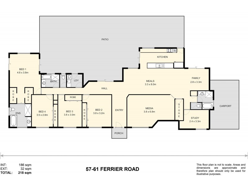 57 Ferrier Road, Narangba QLD 4504 Floorplan