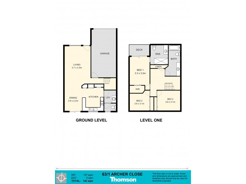 63/1 Archer Close, North Lakes QLD 4509 Floorplan