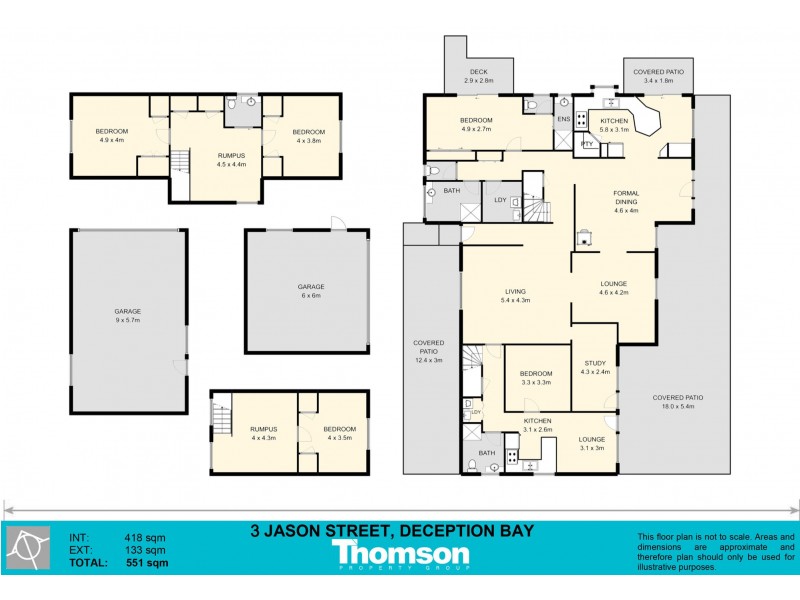 3 Jason St, Deception Bay QLD 4508 Floorplan