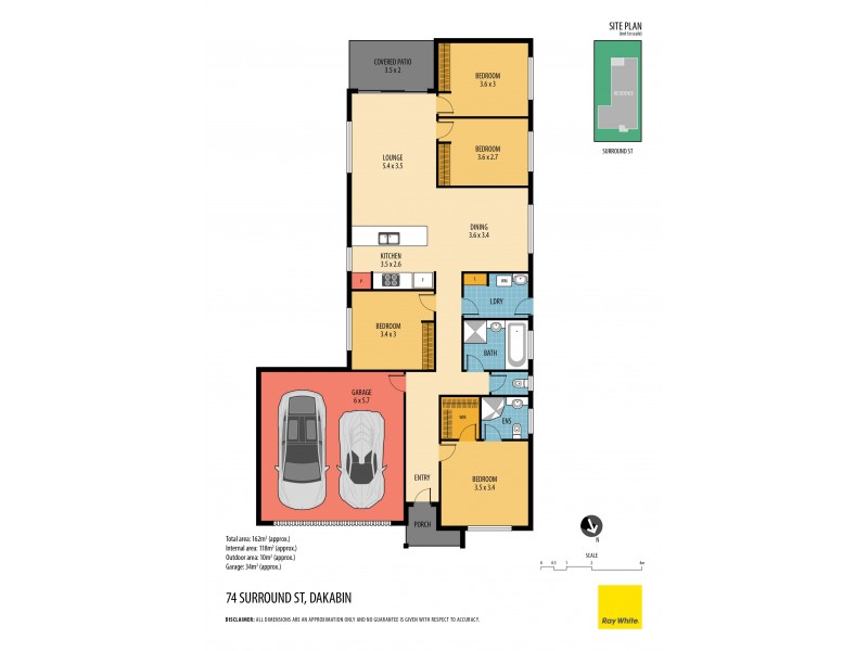 74 Surround St, Dakabin QLD 4503 Floorplan