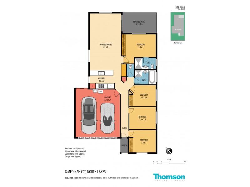 8 Medinah Circuit, North Lakes QLD 4509 Floorplan