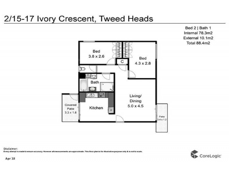 2/15-17 Ivory Crescent, Tweed Heads NSW 2485