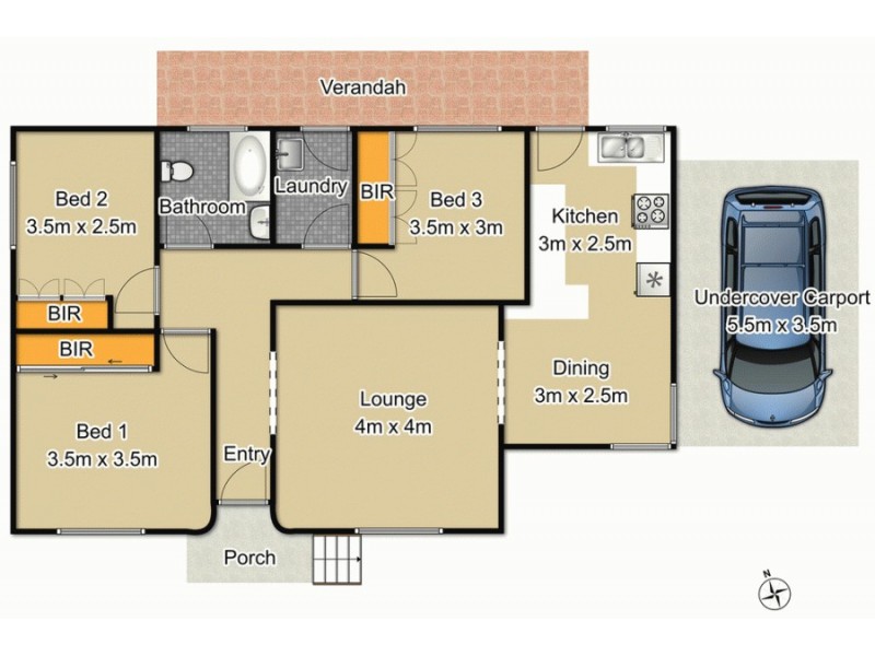 245 Piccadilly Street, Riverstone NSW 2765 Floorplan