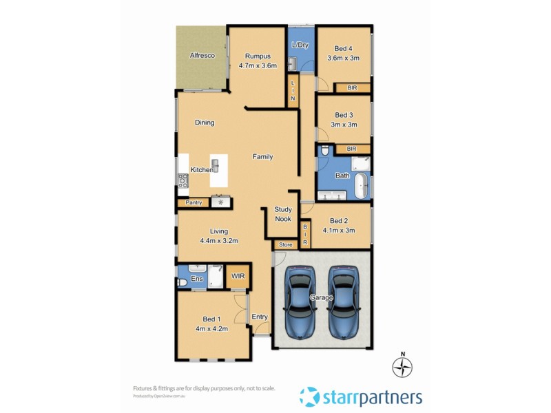 15 Piora Street, Colebee NSW 2761 Floorplan