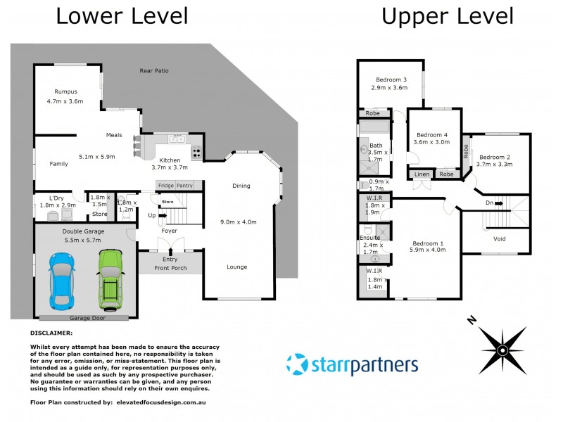 21 Bilyana Place, Rouse Hill NSW 2155 Floorplan