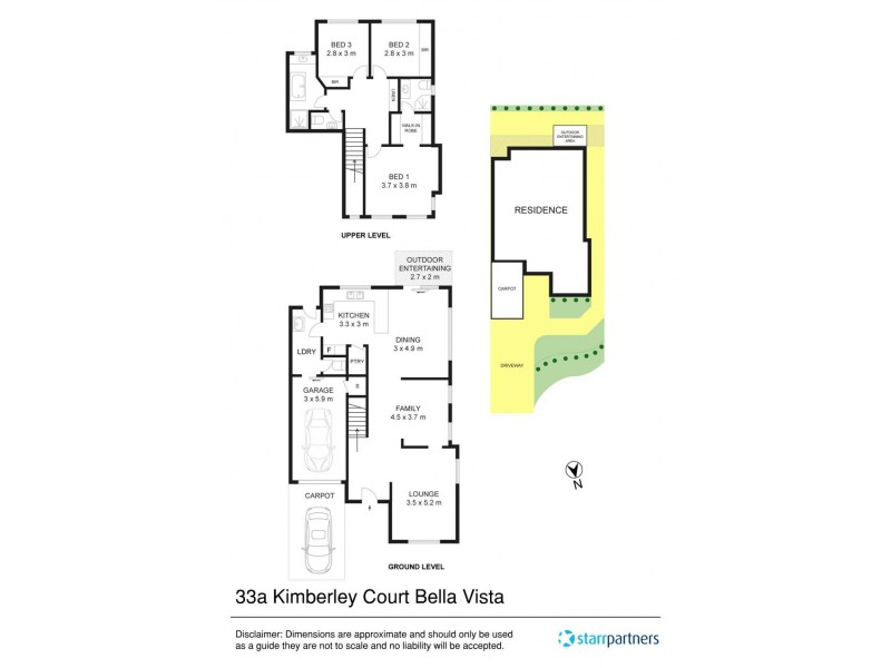 33a Kimberley Court, Bella Vista NSW 2153 Floorplan
