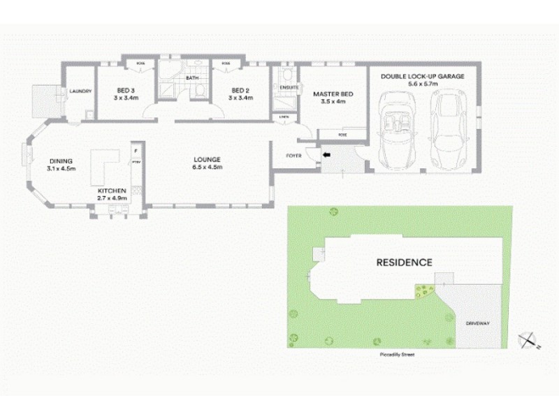 232 Piccadilly Street, Riverstone NSW 2765 Floorplan