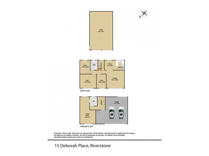 15 Deborah Place, Riverstone NSW 2765 Floorplan
