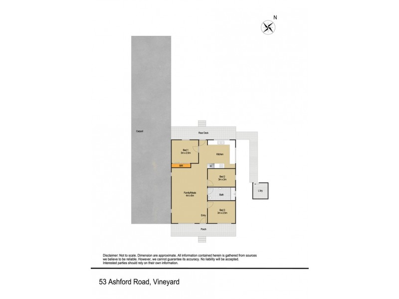 53 Ashford Road, Vineyard NSW 2765 Floorplan