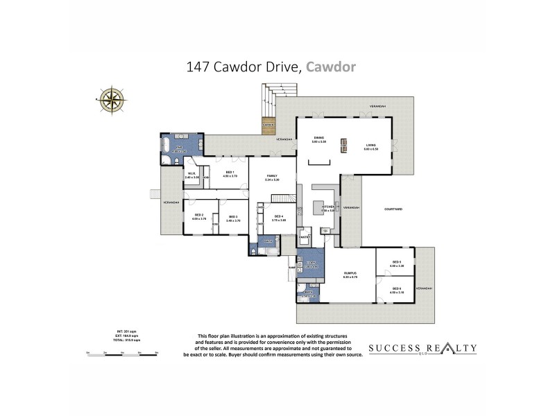 147 Cawdor Drive, Cawdor QLD 4352 Floorplan