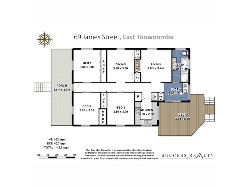 69 James Street, East Toowoomba QLD 4350 Floorplan
