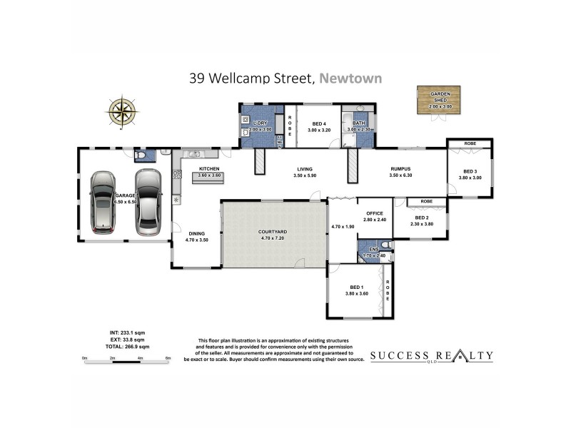 39 Wellcamp Street, Newtown QLD 4350 Floorplan