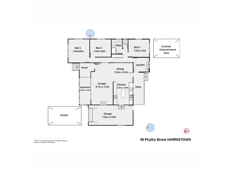 39 Phyllis Street, Harristown QLD 4350 Floorplan