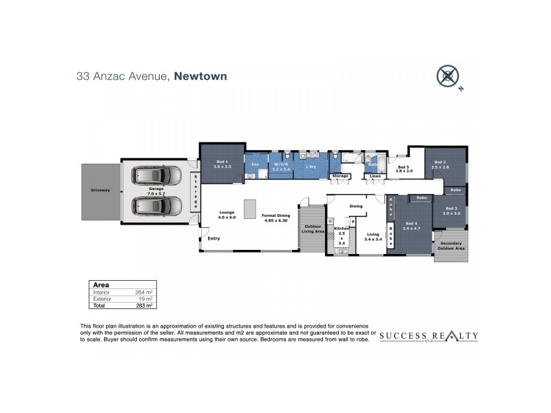 33 Anzac Avenue, Newtown QLD 4350 Floorplan