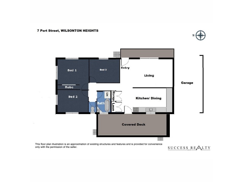 7 Port Street, Wilsonton Heights QLD 4350 Floorplan