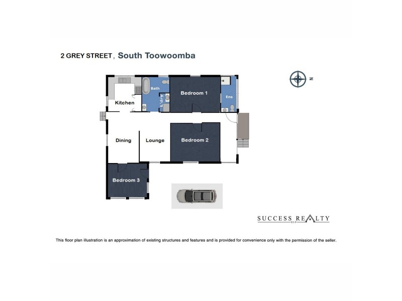 2 Grey Street, South Toowoomba QLD 4350 Floorplan