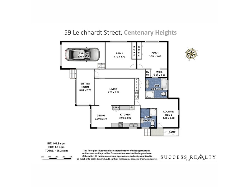 59 Leichhardt Street, Centenary Heights QLD 4350 Floorplan
