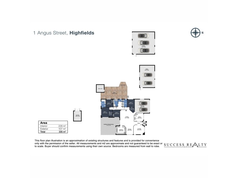 1 Angus Street, Highfields QLD 4352 Floorplan