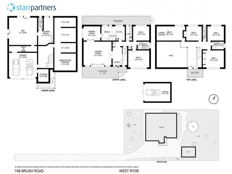 74b Brush Road, West Ryde NSW 2114 Floorplan