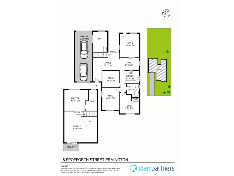 18 Spofforth Street, Ermington NSW 2115 Floorplan