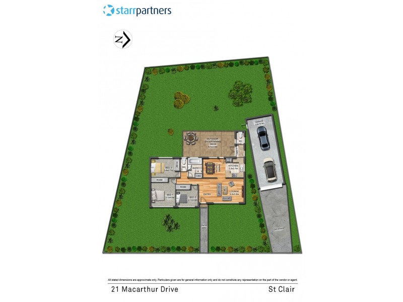 21 Macarthur Drive, St Clair NSW 2759 Floorplan