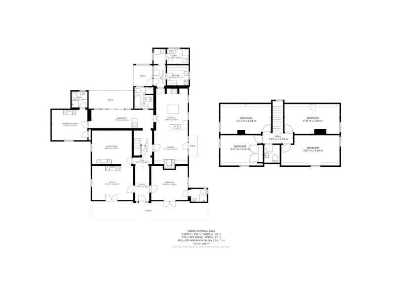 1733 Glenora Road, Bushy Park TAS 7140 Floorplan