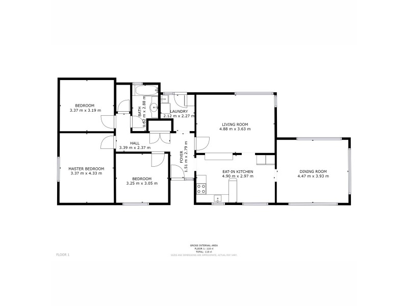 26 Dickson Street, Glenorchy TAS 7010 Floorplan