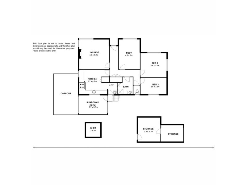 80 Chippendale  Street, Claremont TAS 7011 Floorplan