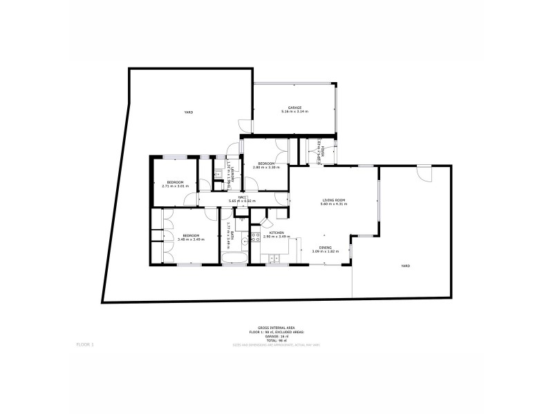 5/21 Parsonage Place, Sorell TAS 7172 Floorplan