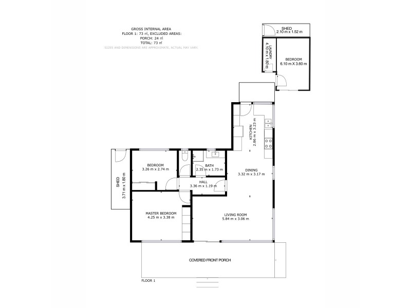 6 West Shelly Road, Orford TAS 7190 Floorplan