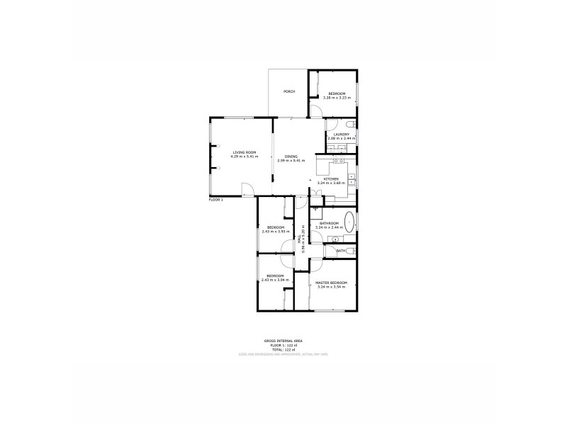 30 GODFREY Road, Claremont TAS 7011 Floorplan