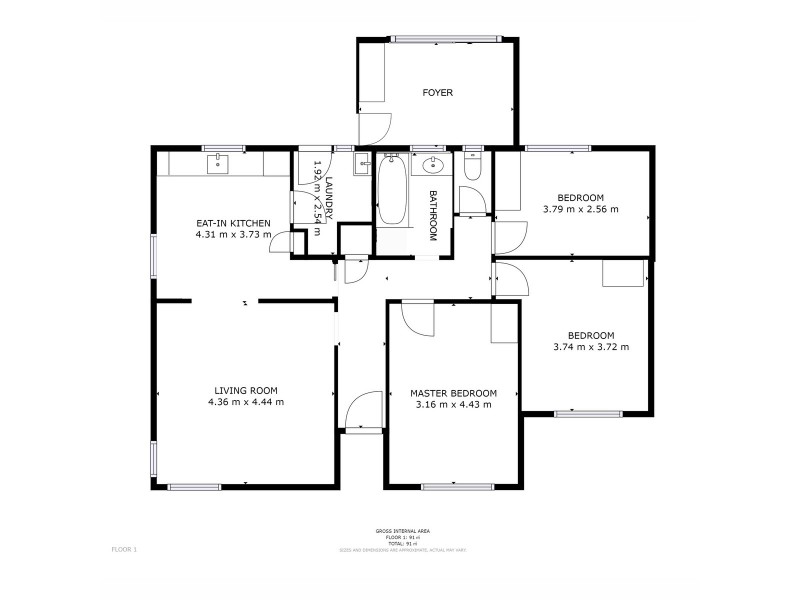 28 Albion Road, Bridgewater TAS 7030 Floorplan
