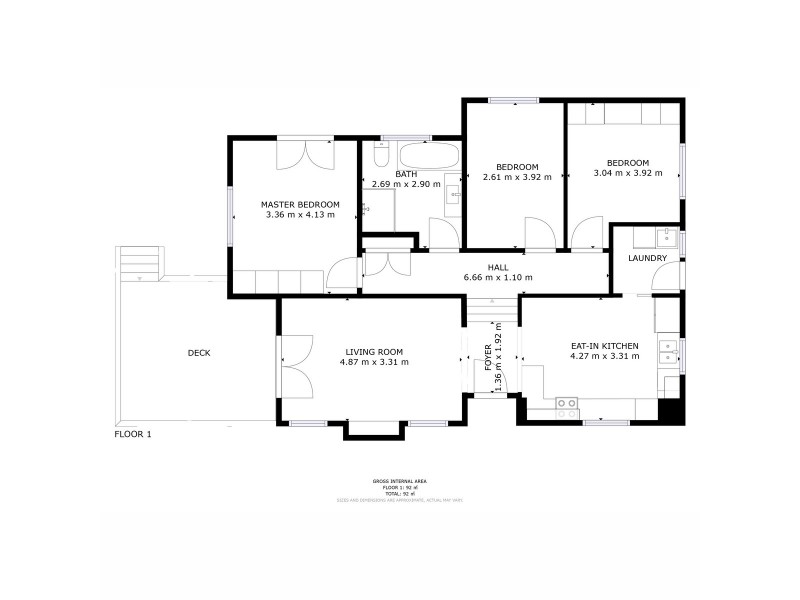 14 Apanie Street, Chigwell TAS 7011 Floorplan