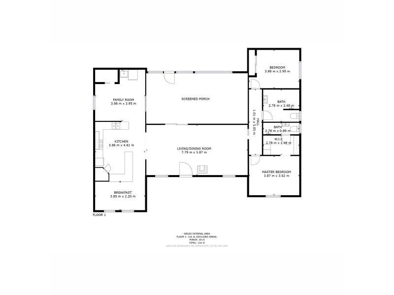 3443 Lyell Highway, Gretna TAS 7140 Floorplan