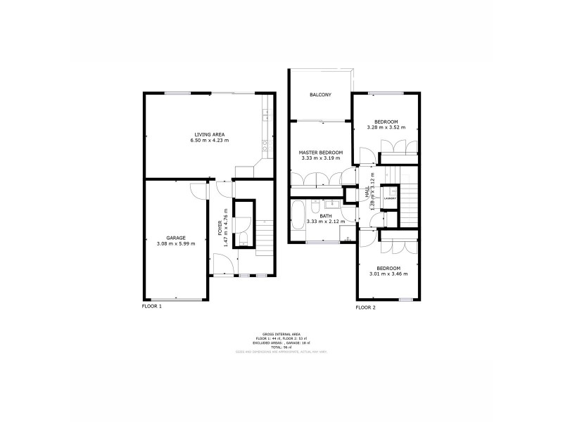 1 Scarlett Lane, Bridgewater TAS 7030 Floorplan