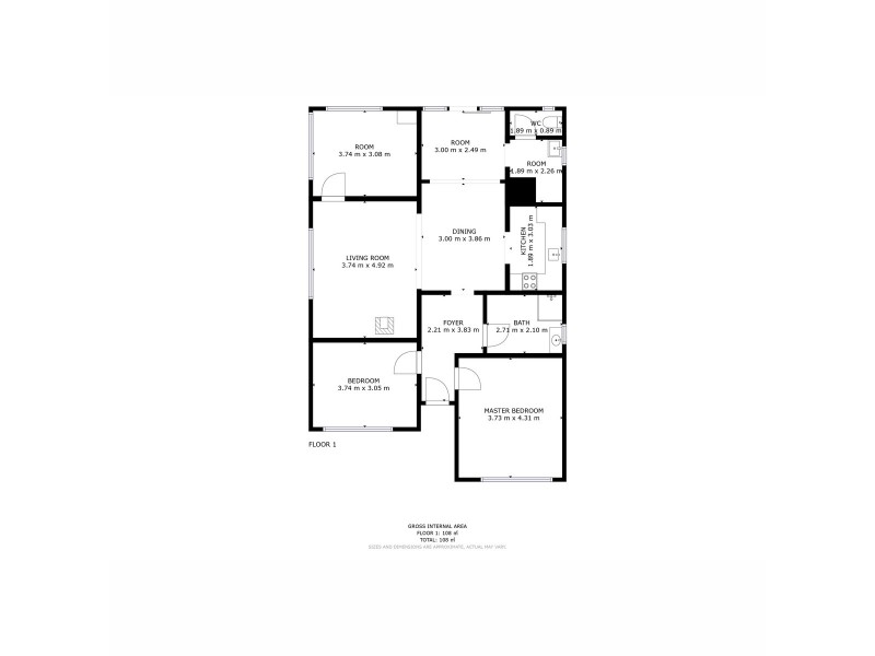 30 Lampton Avenue, Derwent Park TAS 7009 Floorplan