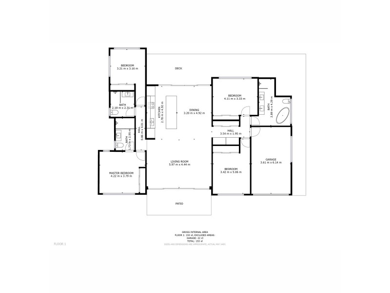 2/53 Kenbrae Avenue, Glenorchy TAS 7010 Floorplan